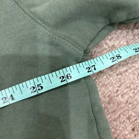 Anine Bing Sport Green Tyler Oversized Sweatshirt in Artichoke - Picture 6 of 7